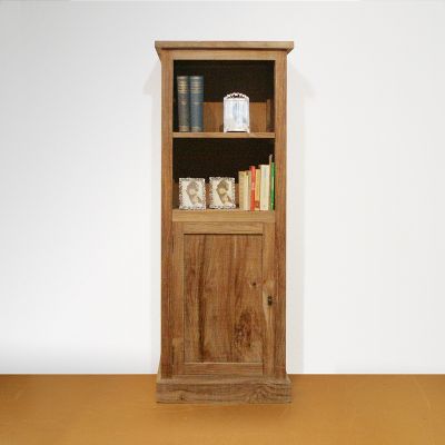 Boekenkast op maat oud teak