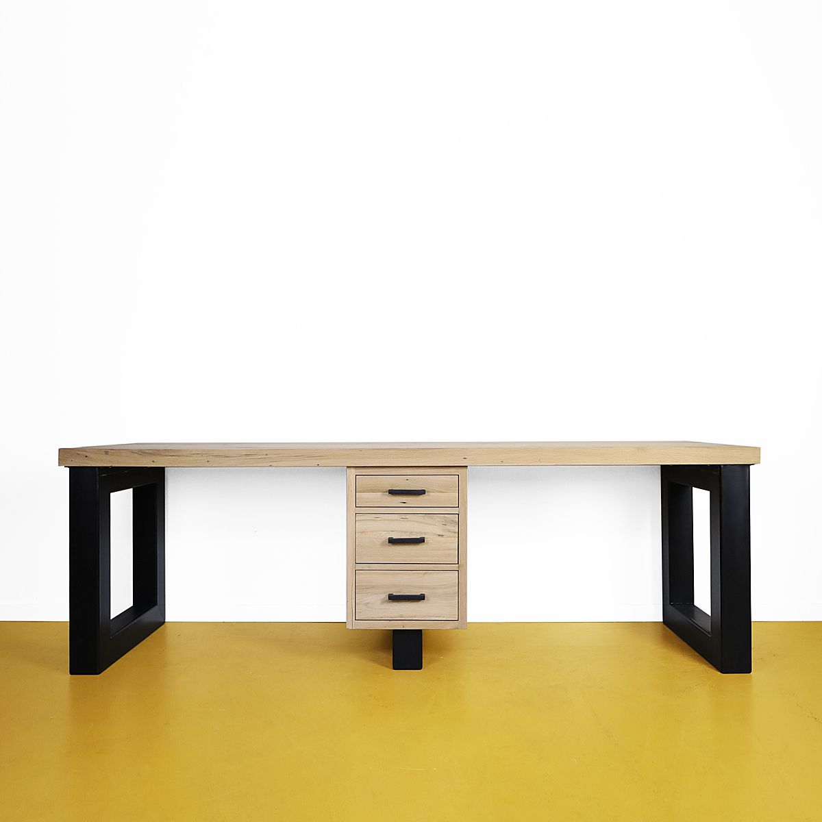 Bureau op maat oud eiken