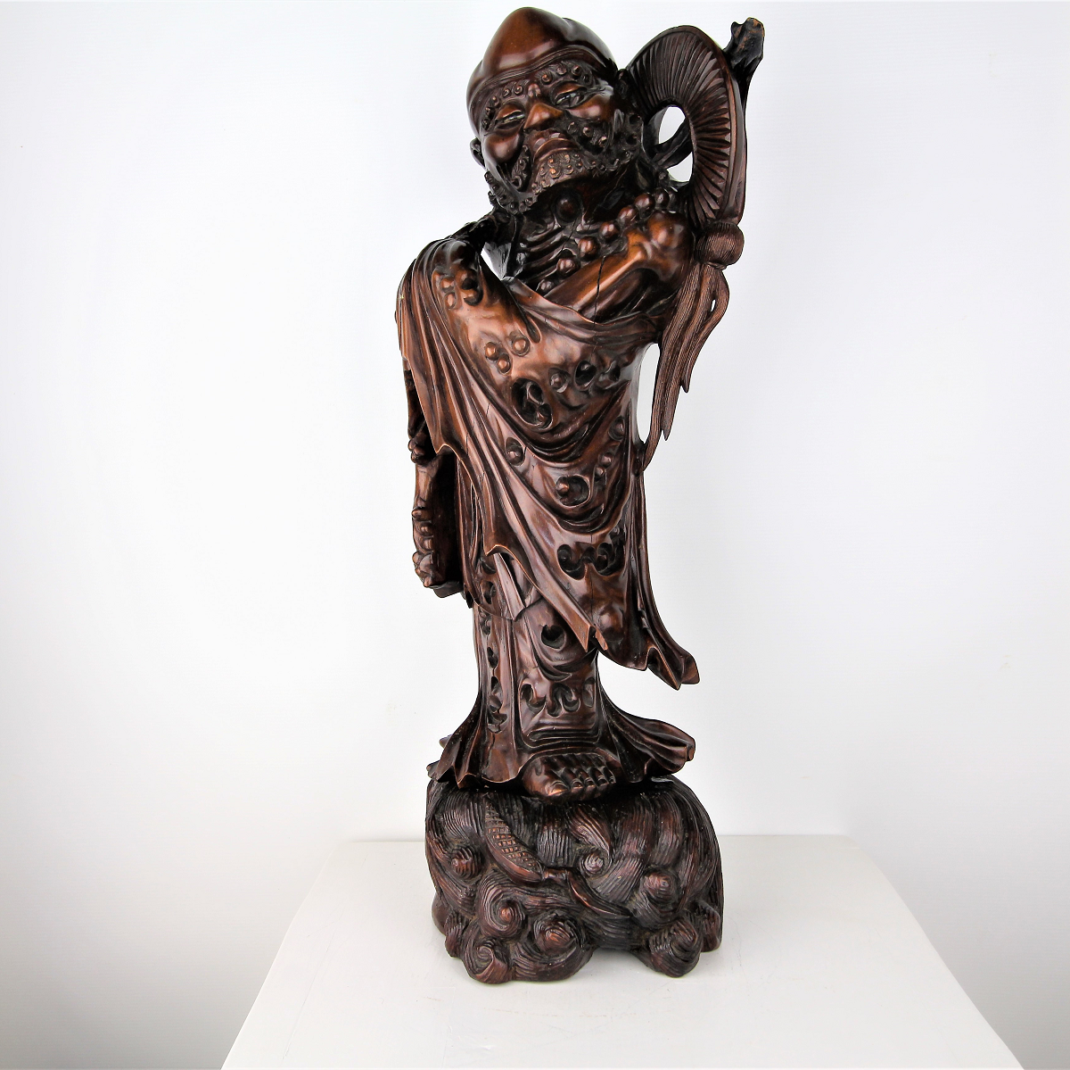   Lao Tse - Chinees houten beeld 