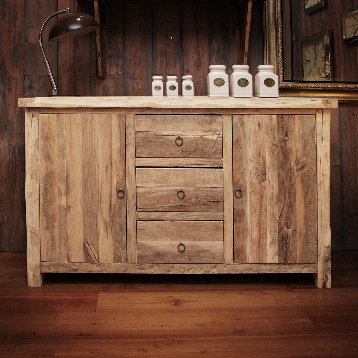 oud eiken dressoir - Gerard Keune Meubels