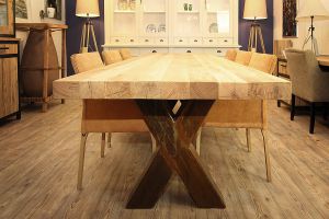Eiken eettafel op maat