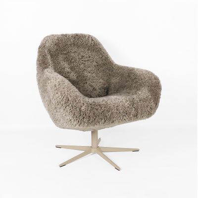 Fauteuil Hugo met draaipoot