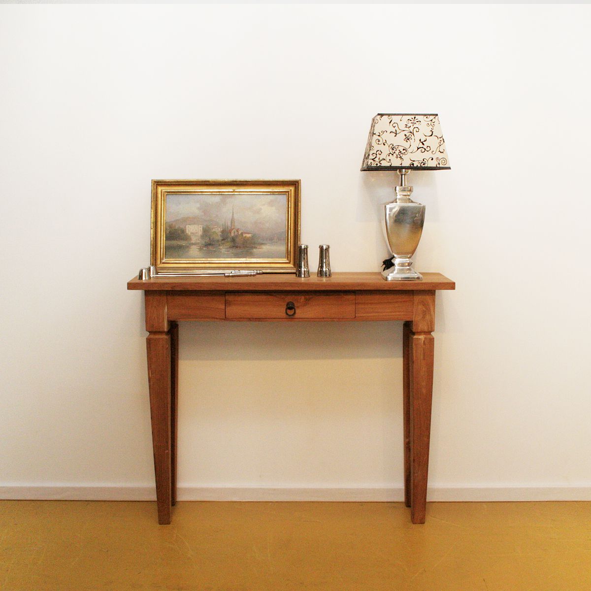 Sidetable teak 1 lade