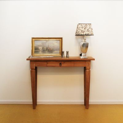 Sidetable op maat teak met lade