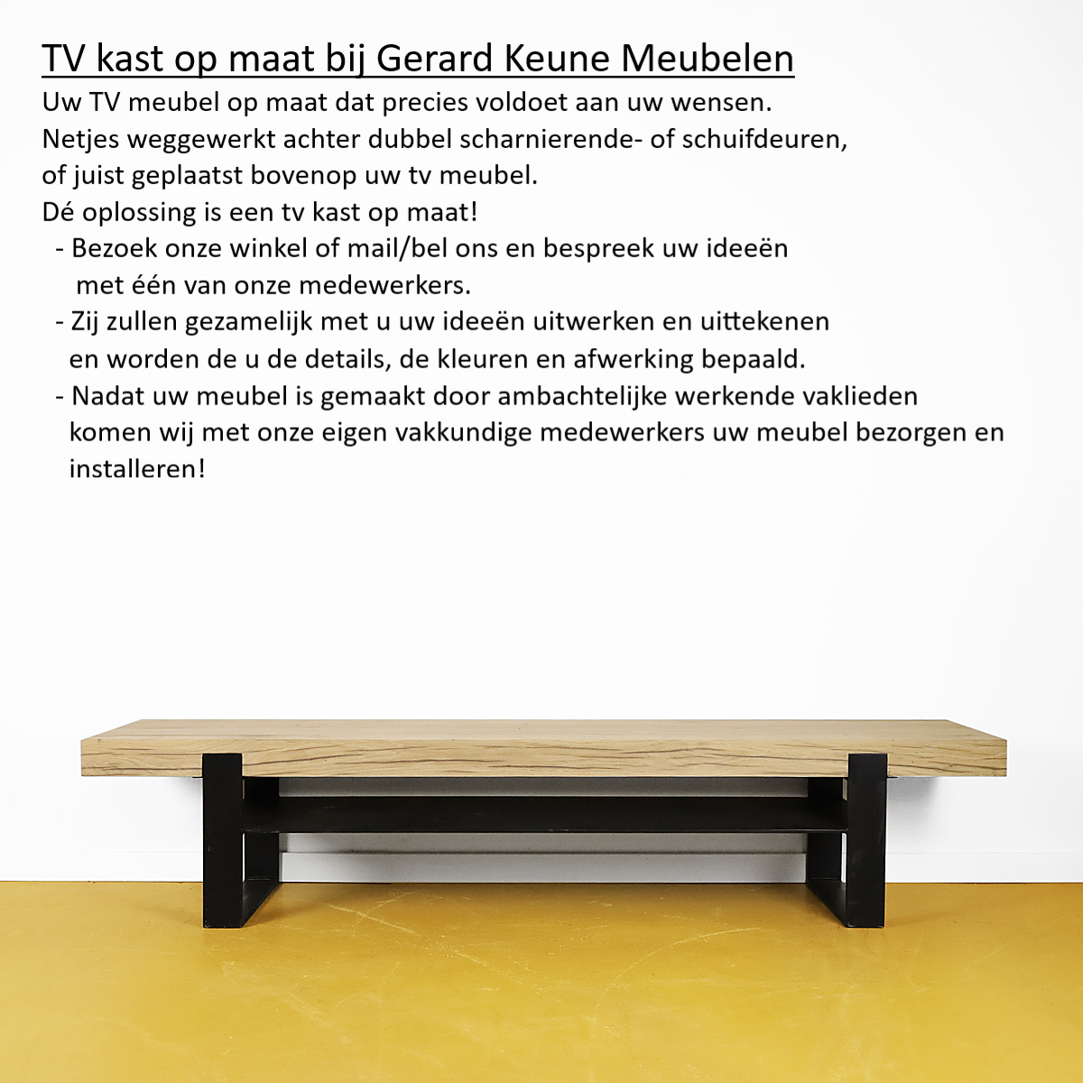 tv kast maatwerk