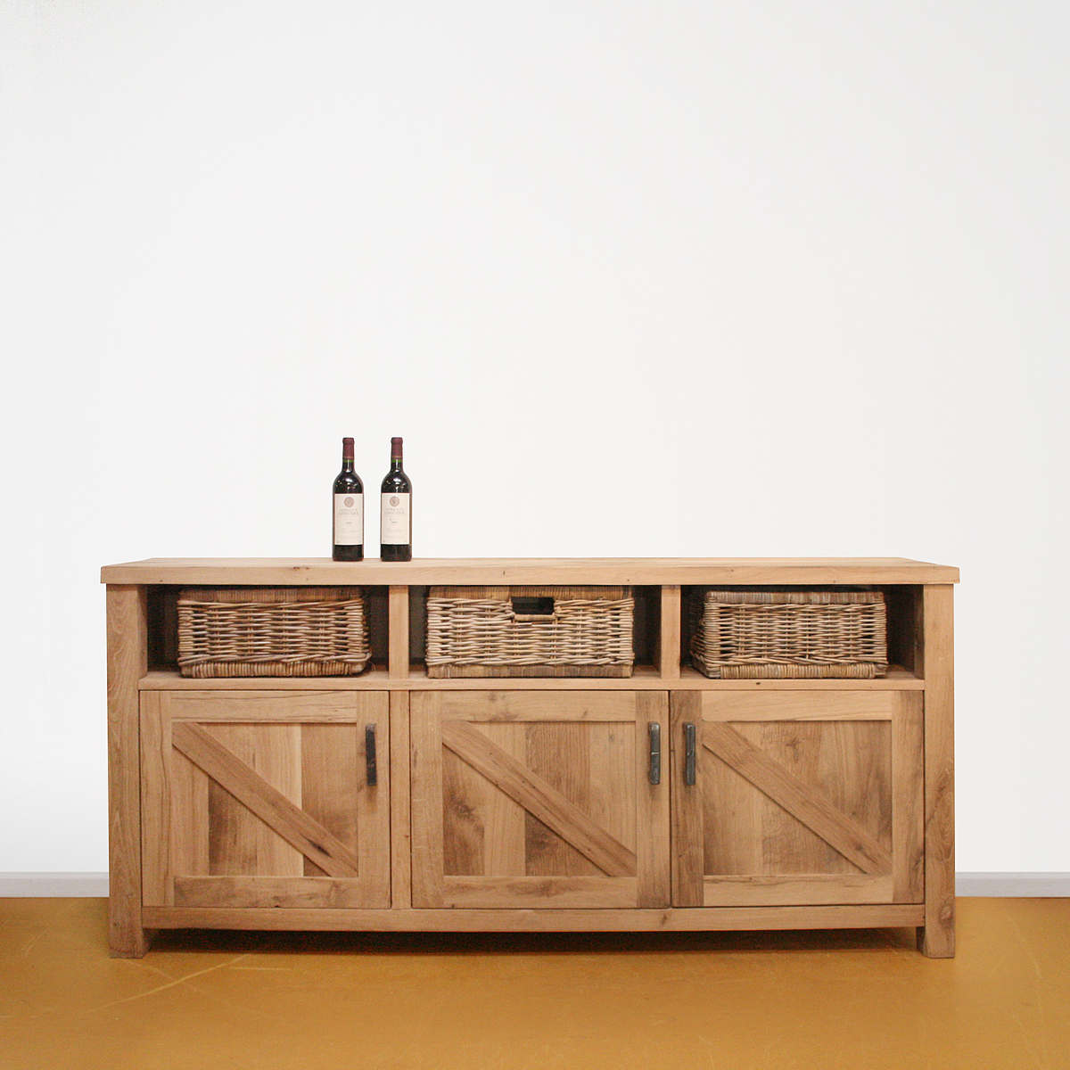 Dressoir op maat oud eikenhout