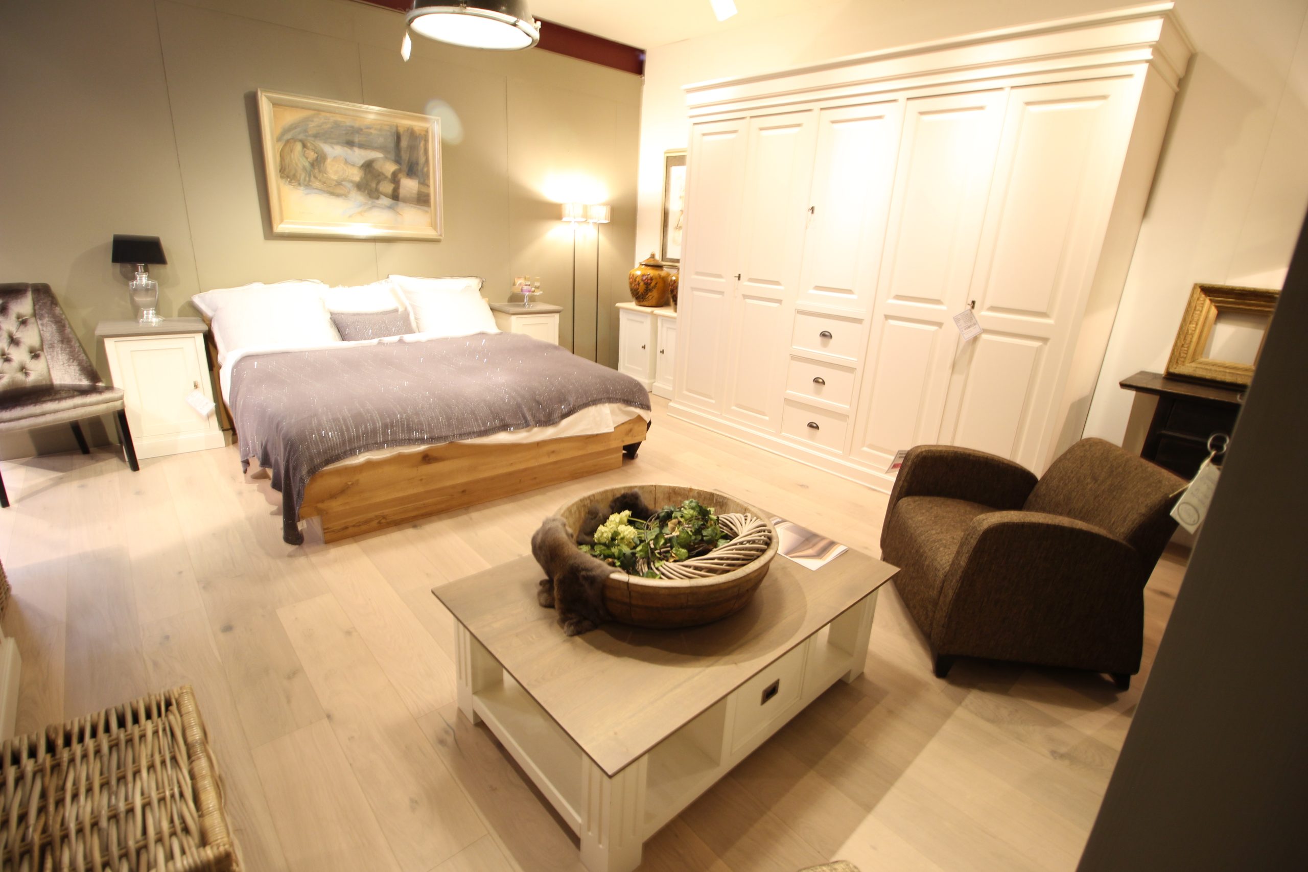 Bed en linnenkast op maat