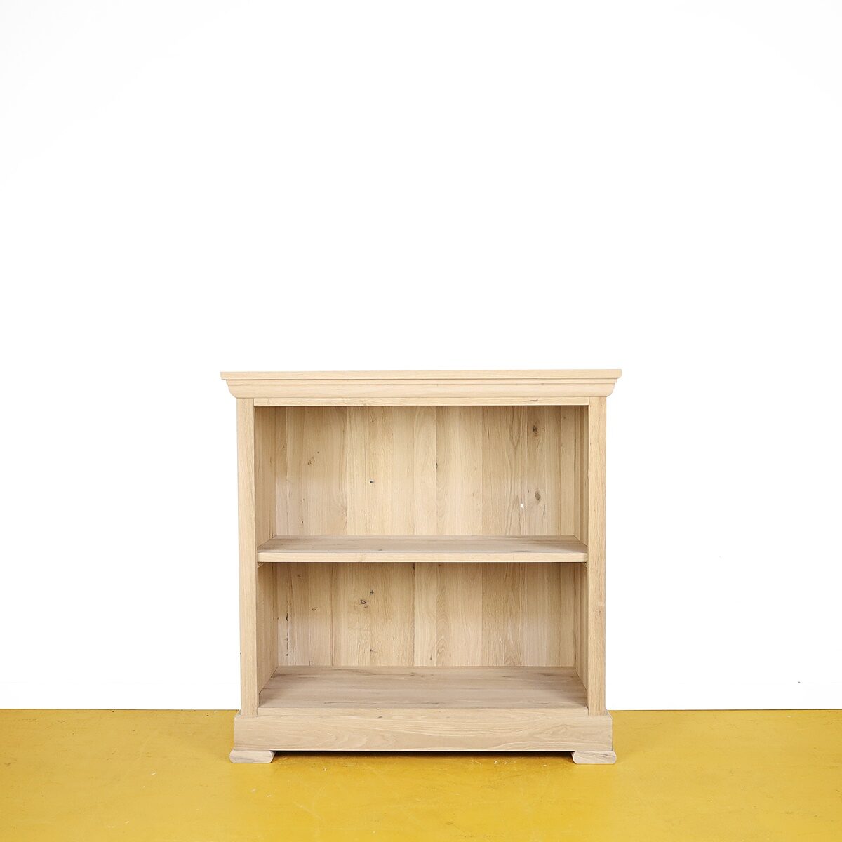 Boekenkast maatwerk oud eiken
